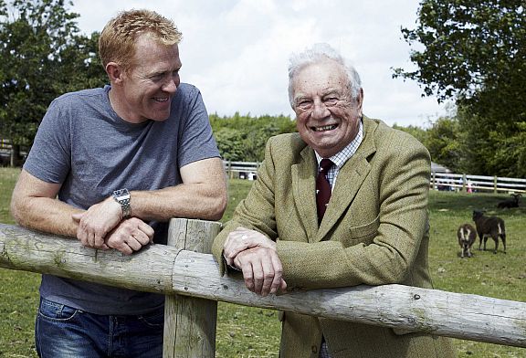 Adam and Joe Henson at Cotswold Farm Park