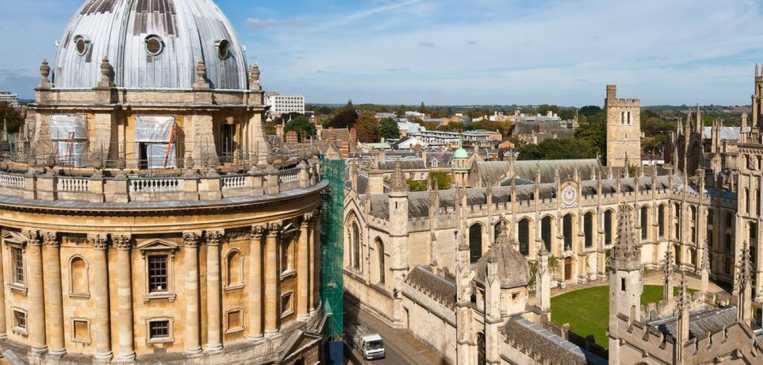 View across Oxford