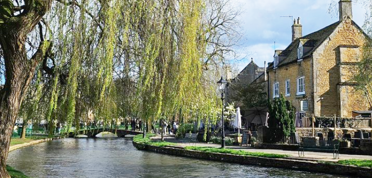 Bourton-on-the-Water in the heart of the Cotswolds