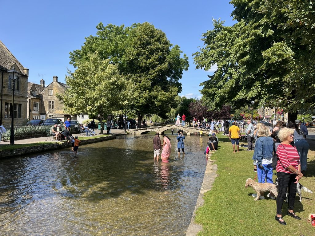 Bourton-on-the-water in the Cotswolds