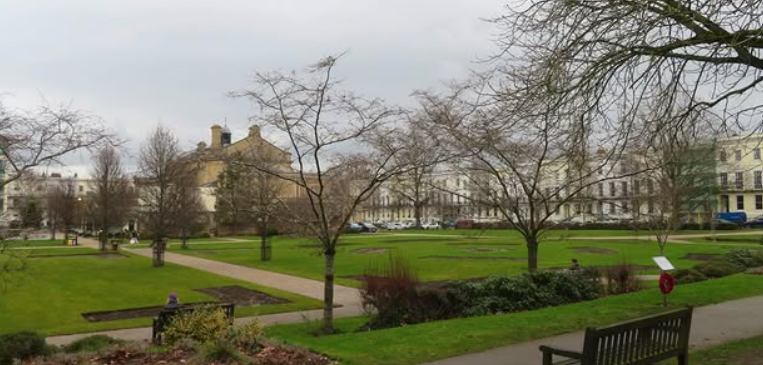 View of Cheltenham Town Centre