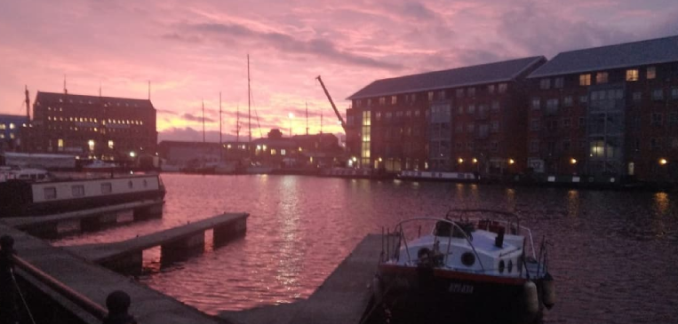 Gloucester docks in the Cotswolds
