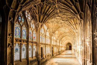 Gloucester Cathedral in the Cotswolds