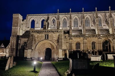 Malmesbury Abbey in the Cotswolds