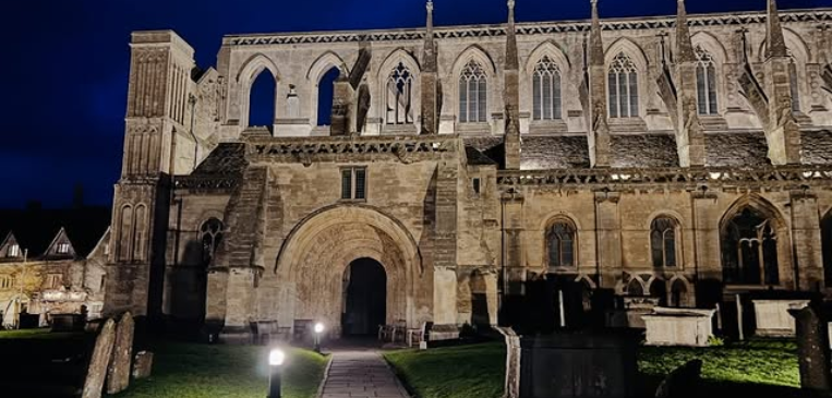 Malmesbury Abbey in the Cotswolds