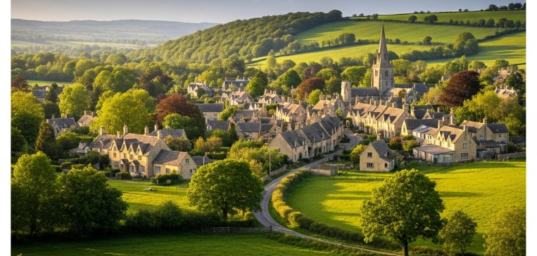 Blockley in the Cotswolds